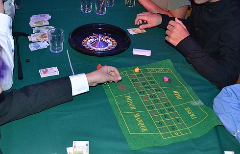 Roulette beim Casinoabend